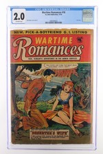 Wartime Romances #18 - St. John Publication 1953 CGC 2.0 Last issue. picture
