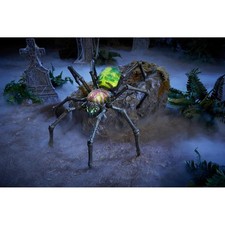 Home Depot Virual Halloween Classics Holiday Poseable LED Spider - New In Box picture