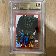 Doctor Doom Gem Mint Card BGS 9.5 - DOOMSDAY (Dr Doom) (better than PSA 10) picture