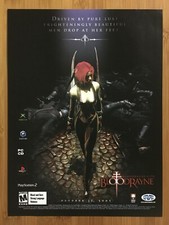 2002 Bloodrayne PS2 Xbox PC Print Ad/Poster Official Vampire Horror Promo Art picture