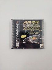 Star Wars Rebel Assault II The Hidden Empire PS1 PlayStation 1 Complete CIB picture