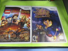 2 GAMES BILLY THE WIZARD & LEGO The Lord of the Rings - Nintendo  Wii Game picture