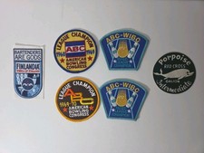Vintage Patch Lot of 6 ABC WIBC Bowling Finlandia Vodka Red Cross picture
