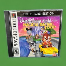 Playstation Walt Disney World Quest Magical Racing Tour Collectors Edition CIB picture