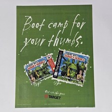 Army Men Sarge's Heroes Target N64 PS1 Boot Camp Print Ad/Poster Official Promo picture