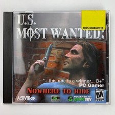 U.S. Most Wanted Nowhere To Hide CD-Rom PC picture