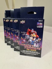 Upper Deck Transformers The Movie 40th Anniversary pack 2026 (x5 Lot) picture