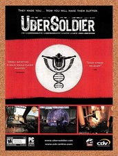2006 UberSoldier PC Original Advertisement / Retro Promo v1 picture