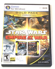 Star Wars: Empire at War - Gold Pack (PC, DVD-ROM, LucasArts, 2006) w/ Manual picture