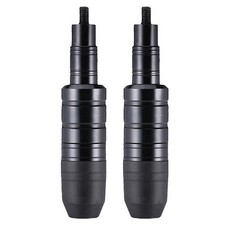 2x Universal Motorcycle Exhaust Sliders Crash Pads Frame Protector For 8MM BLACK picture
