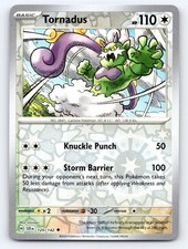 Tornadus 120/142 Uncommon Stellar Crown Pokemon Reverse Holo Near Mint picture