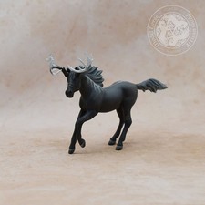Custom Breyer G5 Running Mare Stablemate - Forest Phantom - 1:32 picture
