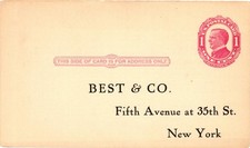 Vintage Best & Co Fifth Avenue NYC Fashion Catalogue Advertising McKinley Postal picture