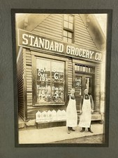 Antique Photo of the Standard Grocery Co. Store, Indianapolis picture