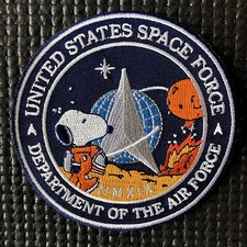 US SPACE FORCE PATCH - NASA MARS CAMPAIGN - 3.5” picture