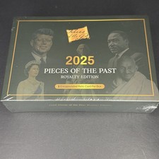 2025 Pieces of the Past Royalty Edition Factory Sealed Hobby Box (Relic Card) picture