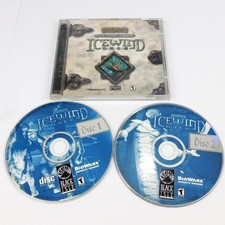 Icewind Dale PC CD ROM 2 Disc Black Isle BioWare D&D Windows RPG Jewel Case 2000 picture