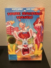 Vintage Disney Roger Rabbit Hare Raising Havoc Collectors IBM Big Box PC Game picture