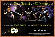 1999 Eidos PC Games 3dfx Original Advertisement / Retro Promo v9 picture