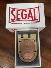 Segal SE 15326 Model 667 Bronze Deadlock  Single Cylinder  Lock Jimmy Proof New picture