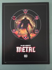DARK NIGHTS METAL PROMO PRINT 10