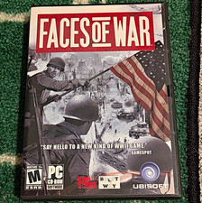 Ubisoft Faces of War PC CD-ROM (2006) NTSC-U/C M Strategy RTS Multiplayer Manual picture