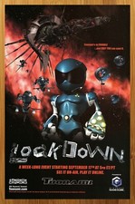 2001 Toonami LOCKDOWN Print Ad/Poster Thundercats Dragon Ball Z DBZ Promo Art picture