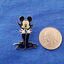 Disneyland 2024 Hidden Disney Mickey Mouse Holiday Halloween Vampire Pin picture