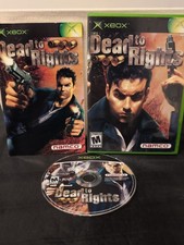 Dead to Rights (Microsoft Xbox, 2002) Complete CIB w/ Manual picture
