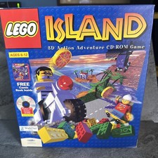 LEGO Island BIG BOX PC CD-ROM Windows 95 Computer + LEGO Loco Game picture