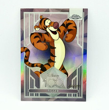 2023 Topps Disney 100 Chrome Tigger Winnie the Pooh #258 Pink Refractor /399 picture