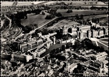 Windsor Castle Aerial View RPPC Aerofilms Ltd Photo Precision Continental PC picture