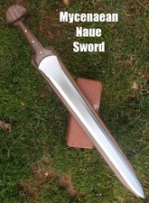 Custom Handmade Mycenaean Naue II Bronze-Age Sword Replica Gladius Short Sword  picture