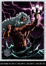 1996 Fleer/SkyBox International #70 Poseidon DC Amalgam Comics Marvel picture