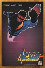 1994 Dark Horse Comics Nexus The Wages of Sin Print Ad/Poster Steve Rude Art 90s picture