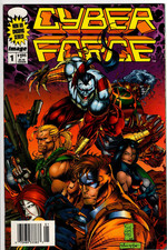 CYBERFORCE #1 (1993): Newsstand: VF picture