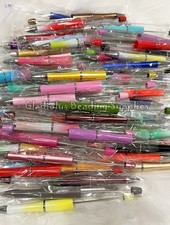 100 PCS BULK, DIY Beadable Pens, Plastic Pens, For Chunky Bubblegum Beads picture