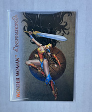 Upper Deck Inspirations World of DC Wonder Woman #38 Matte Foil Bronze 172/249 picture
