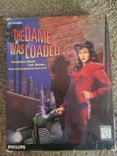 The Dame Was Loaded (PC, 1996, CD-ROM) Big Box Game picture