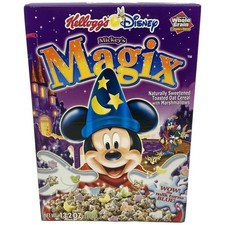 Mickey's Magix Cereal Box Kellogg's Disney Empty Box 2001 Collectible Vintage picture