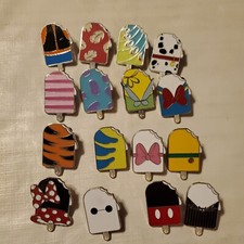 Ice Cream - Mystery - COMPLETE SET OF 16 PINS Disney Pin Popsicles picture