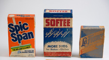 Lot of Vintage Softee, Spic and Span, La France Cleaners Original unopened boxes picture