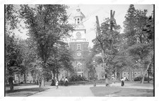 Philadelphia Pennsylvania 1904 Independence Hall Walnut Street Standard Postcard picture