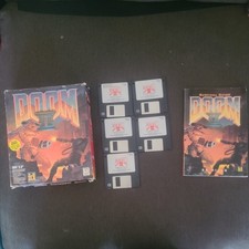 Doom 2 Software PC Big Box Game 1994 IBM 3.5