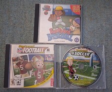 Backyard Sports Lot PC Games Backyard Soccer 2004 Baseball 1999 Football 2004 picture
