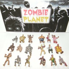 Zombie Apocalypse Deluxe Figure Toy Set of 18 Halloween Party Decorations picture