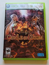 Kingdom Under Fire: Circle of Doom (Microsoft Xbox 360, 2008) Damaged Artwork picture