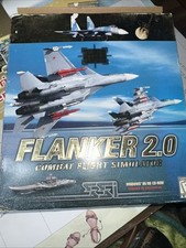 Flanker 2.0 Combat Flight Simulator CD-Rom Windows 95/98 Vintage Software picture