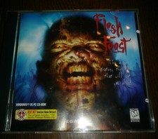 FLESH FEAST VINTAGE ZOMBIE APOCALYPSE PC CD ROM GAME SEGASOFT 1997 picture