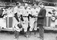 New York City The Yankee Stadium was turned into a parking lot whe- Old Photo picture
